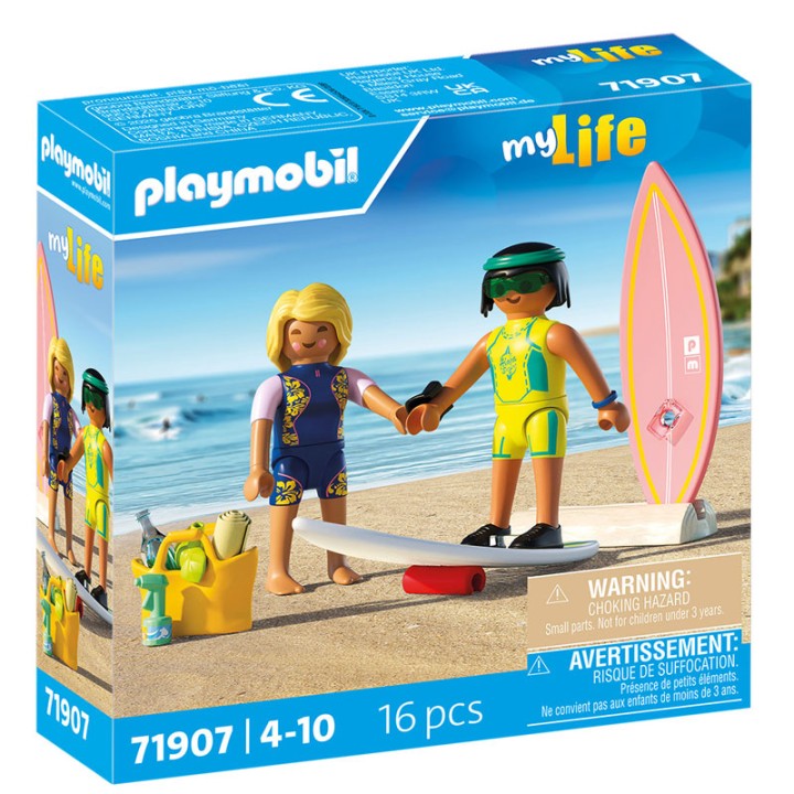 PLAYMOBIL 71907  Surf  Lesson 3+ years
