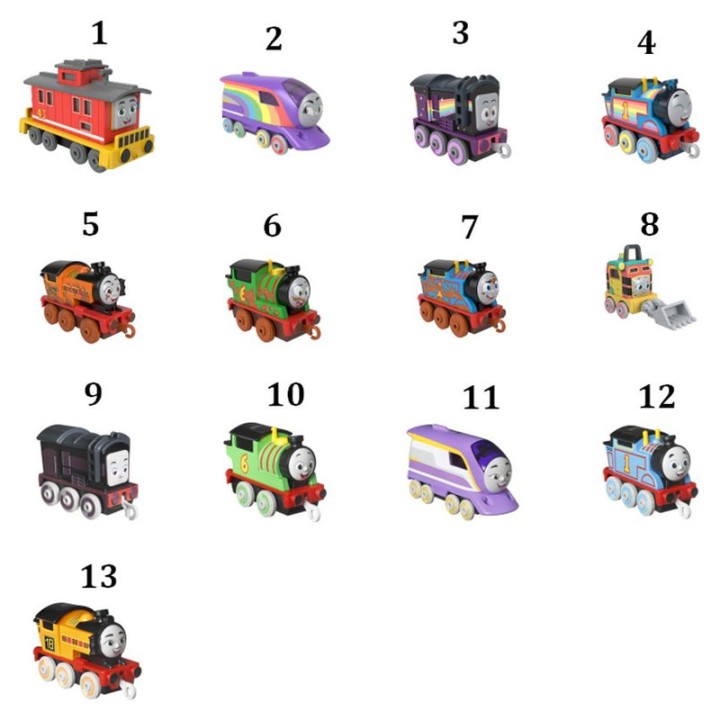 Mattel TOMAS TO TRENAKI -TRENAKIA HFX89