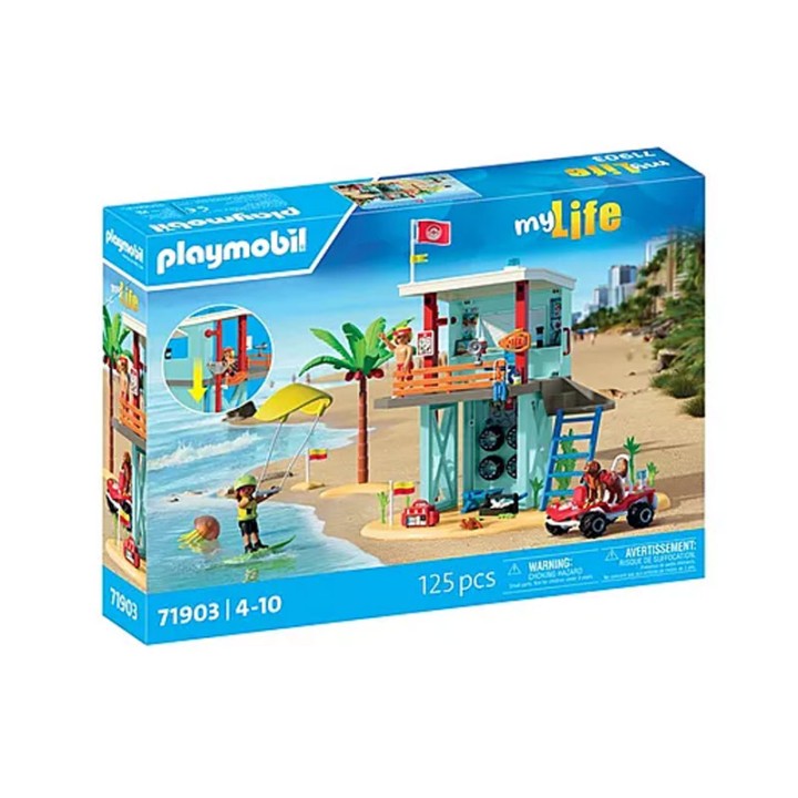 PLAYMOBIL 71903 Life Guard Tower with Vehicle  5+ years