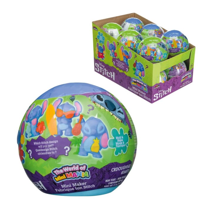 Cra-z-Art Stitch World Of Mini Mania Ball 35.Crdough54D