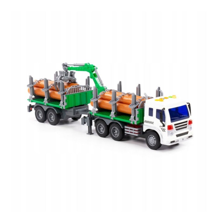Polesie City Timber Truck With Trailer 96081  5+ years