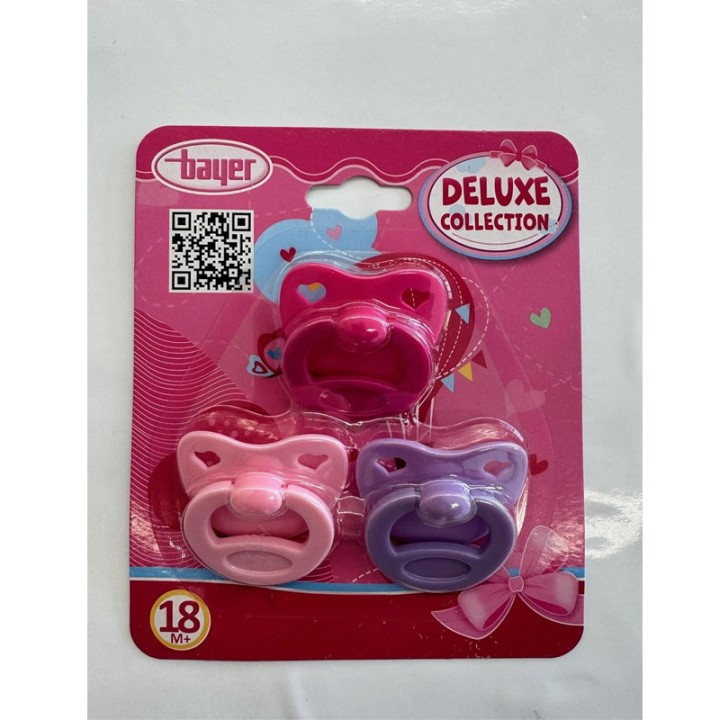 Bayer-Design Bayer Pacifier Set For Dolls 79104Aa  4+ years