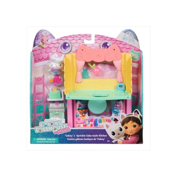 Spin Master Gabby'S Dollhouse Movie: 'Cakey'S' Sprinkle - Cake-Static 6074281