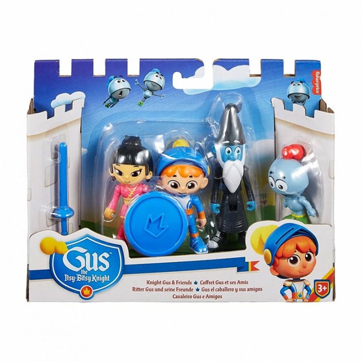 Fisher-Price Gkas, O Mikros Ippotis - Set FIGURES Vasikoi Iroes Hgy69  6+ years