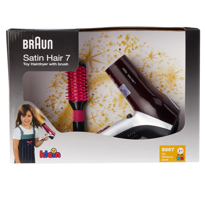 Klein Klein Braun Satin Hair 7 Hairdryer With Brush 5867  7+ years