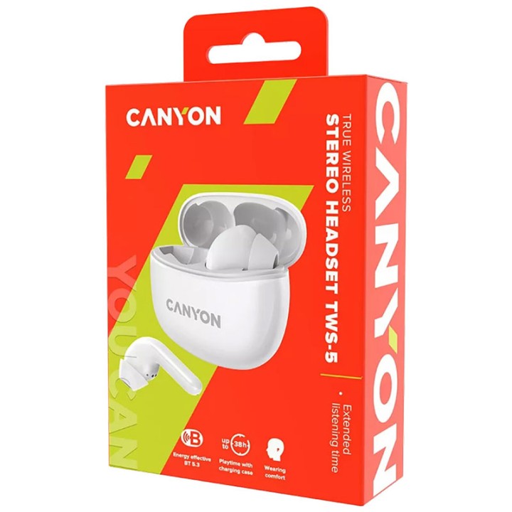 Canyon True Wireless Stereo Headset Tws-5  7+ years