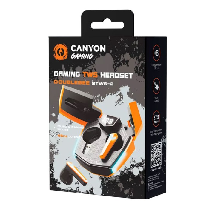 Canyon Gaming Headset ''Doublebee'' Gtws-2 Orange