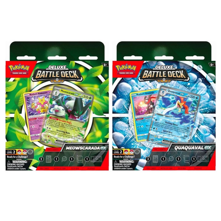 Deluxe Battle Deck Display (6Ct) Pok852589  18+ years