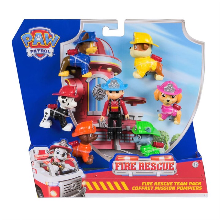 Spin Master Paw Patrol: Fire Rescue Team Pack Figures 6072961