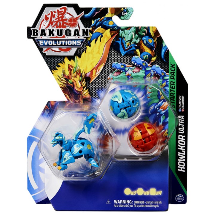 Spin Master Bakugan Evolutions: Howlkor Ultra Starter Pack 6063601