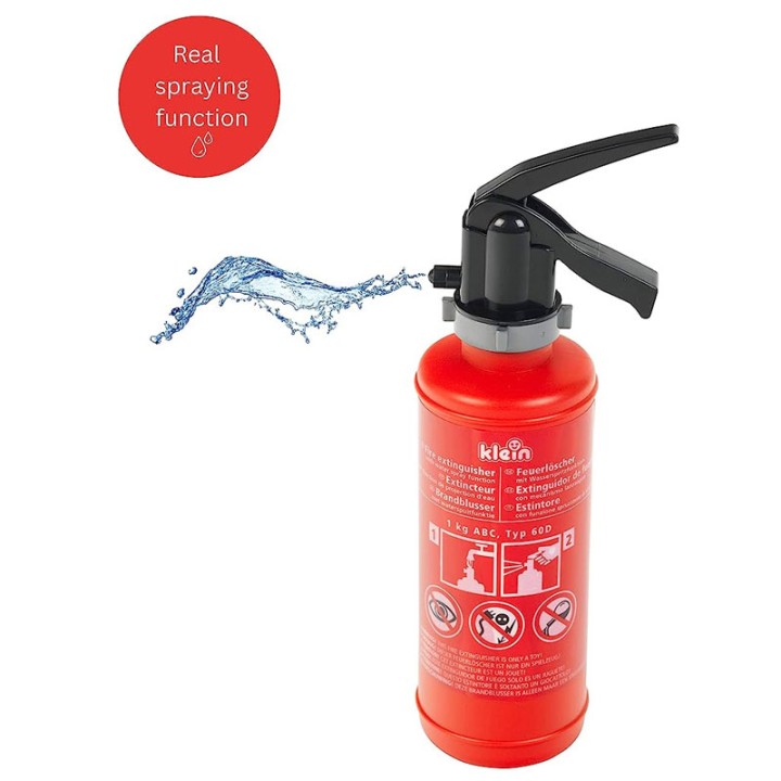Klein Toys Klein Fire Extinguisher,Card 8940  8+ years