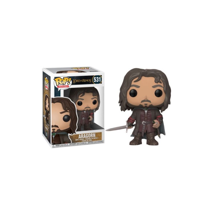 Funko POP! Movies: The Lord Of The Rings - Aragorn #531 Vinyl Figure  8+ years
