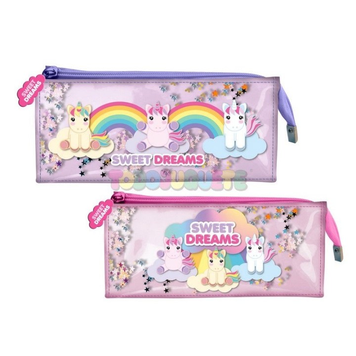 Pencil Case Glitter Inside Sweet Dreams Kl10635