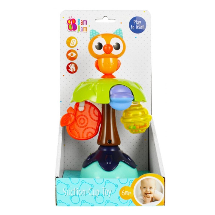 BamBam Rattle On The Suction Cup Owl 475291
