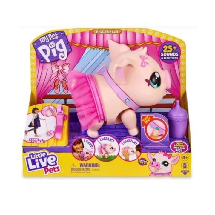 Giochi-Preziosi Little Live Pets Lucky Ballerina Piglet Il.Pet Lpw01000  7+ years
