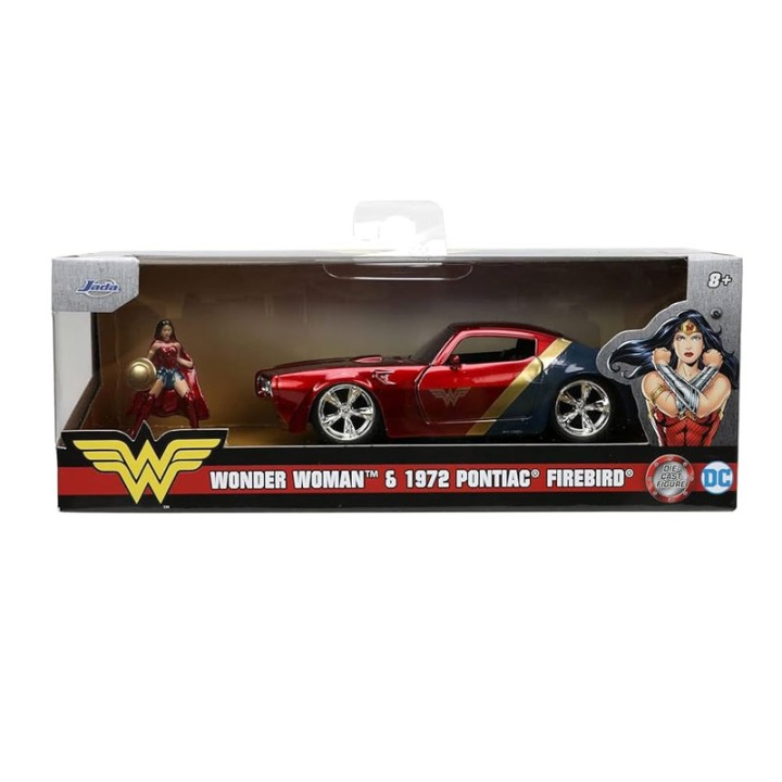 Jada Dc Wonder Woman 1972 Pontiac Fireb. 1:32 253253009  7+ years