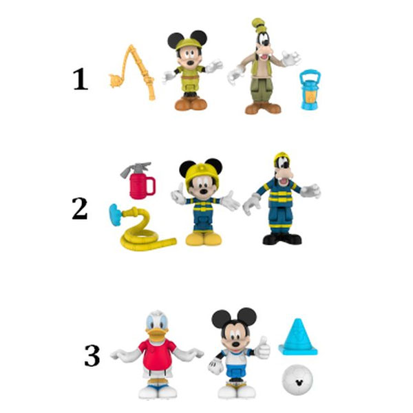 Giochi-Preziosi Mickey Figoyres Me Arthroseis 7,5ek. 2 Pack (3 Schedia) Mcc04520  9+ years