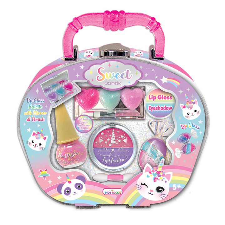 Hot Focus Sweet Cosmetic Set, Caticorn 16610  5+ years