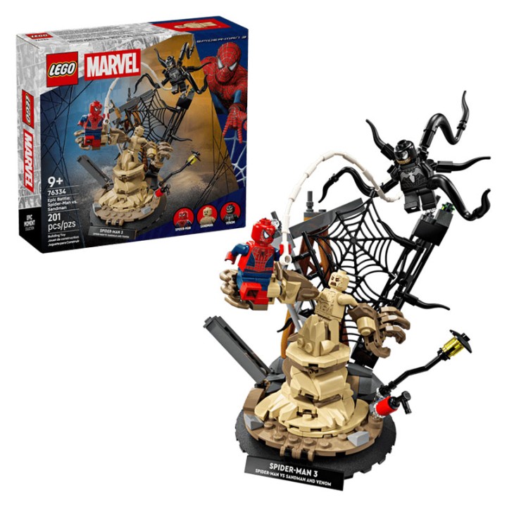 LEGO Super Heroes 76334 Epic Battle: Spider-Man Vs. Sandman  10+ years