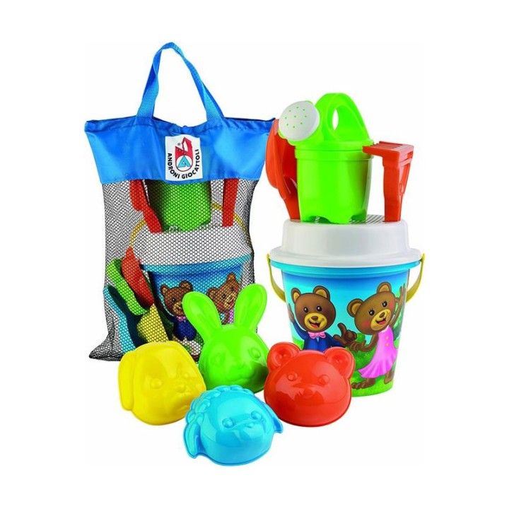 Androni Giocattoli Maximilian Families Sea Set In Small Net Bag 7204-0Max  6+ years