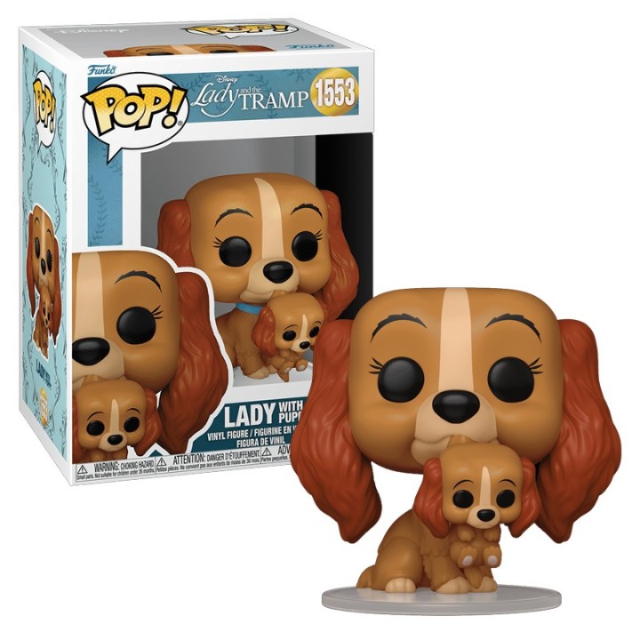 Funko POP! Disney: Lady & The Tramp (70Th Anniversary) - Lady With Puppy #1553  7+ years