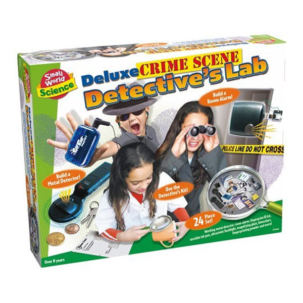 Small World Creative Deluxe Crime Scene Detective's Lab CRE5660
