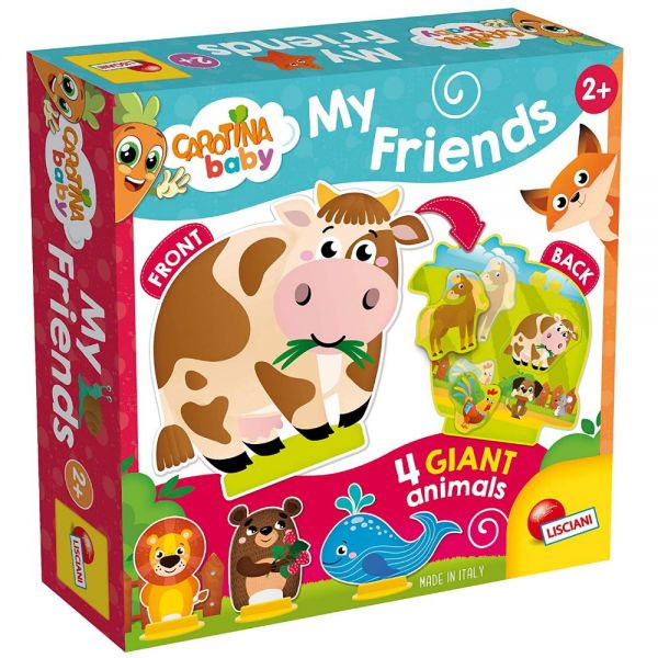 Lisciani Real Fun Animal Friends -Oi Filoi Moy Ta Zoakia Sticker 85521