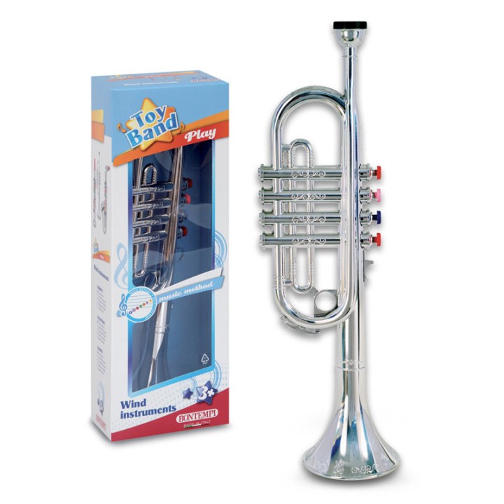 Bontempi    Silver Trumpet 4 Notes 42 Cm 32 4231  4+ years
