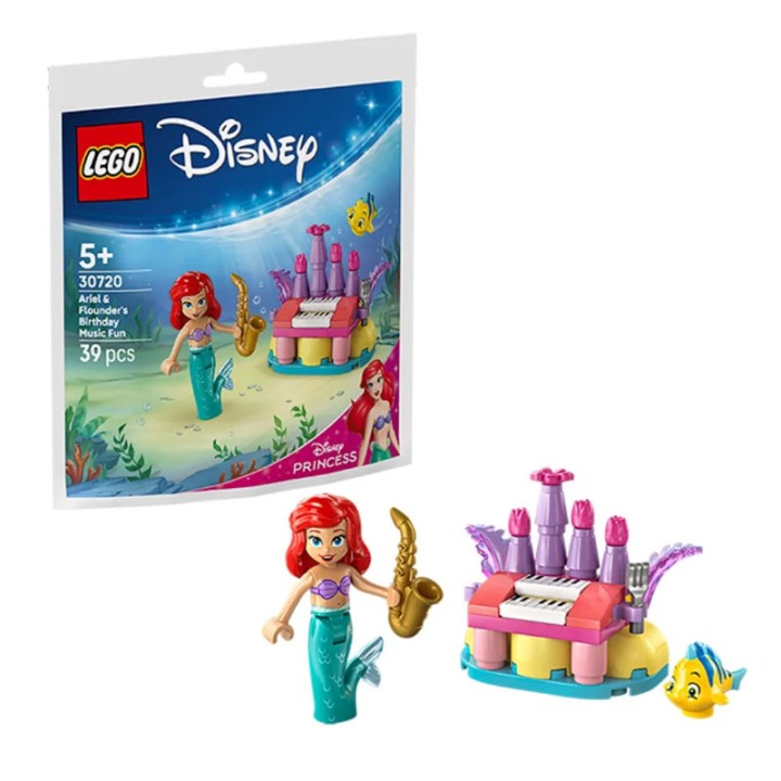 LEGO Disney Princes 30720 Ariel & Flounder'S Birthday Music Fun  4+ years