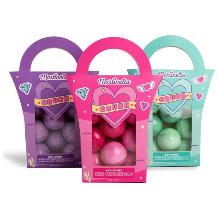 Martinelia Crush Bath Bombs Pack 8U. A91500  3+ years