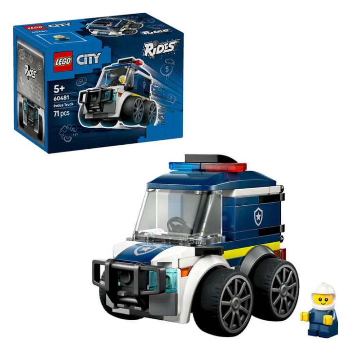 LEGO City 60481 Rides – Police Truck  5+ years