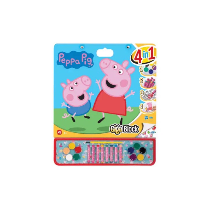 AS Company Set Zografikis Art Case Peppa 1023-66228  4+ years