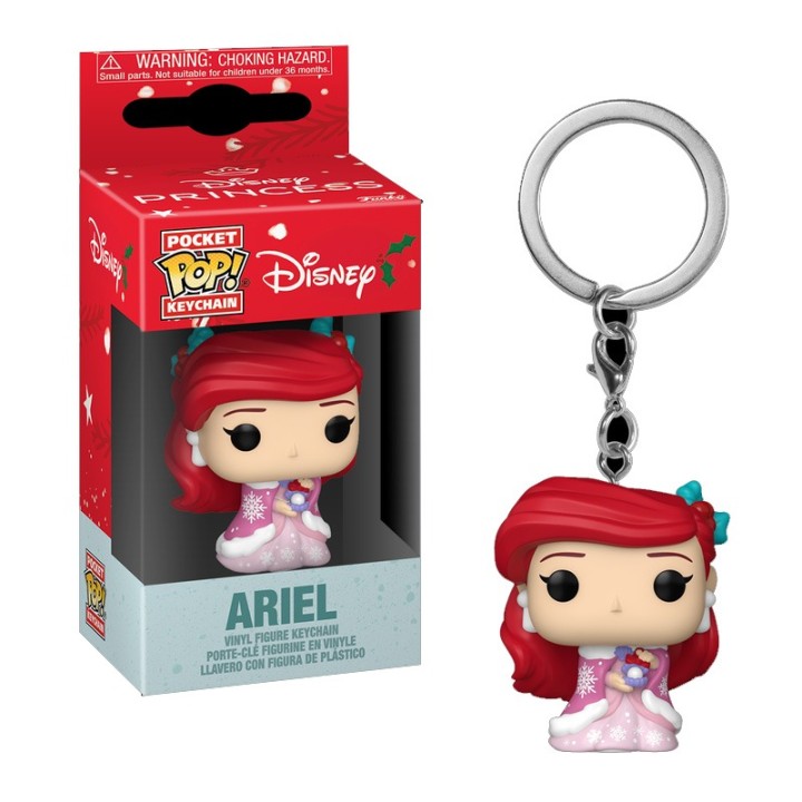 Funko POP Funko Pocket Pop! Disney: Princess Holiday - Ariel Keychain  6+ years