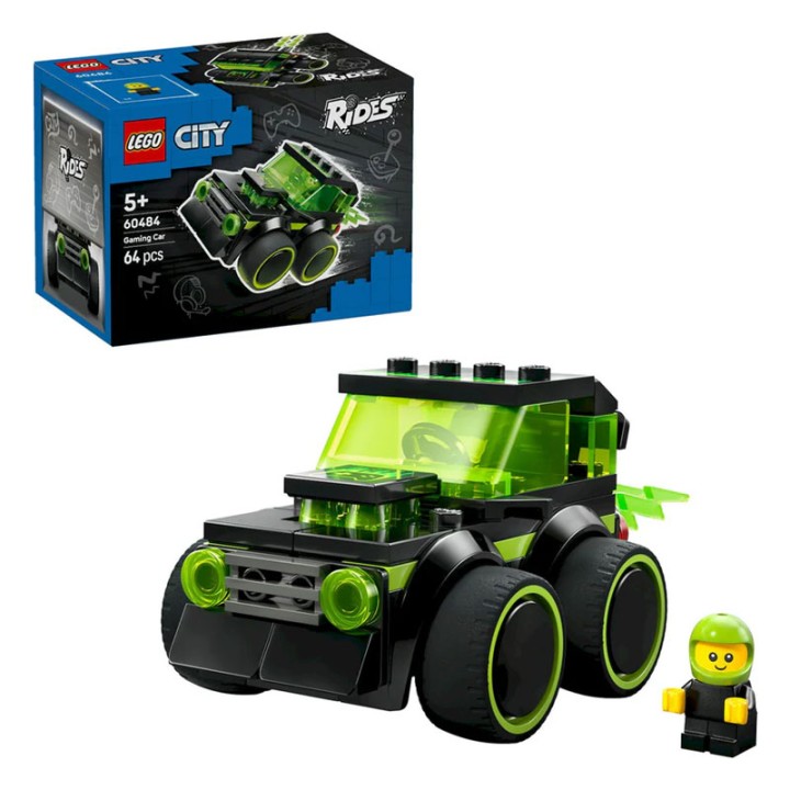 LEGO City 60484 Rides – Gaming Race Car  8+ years