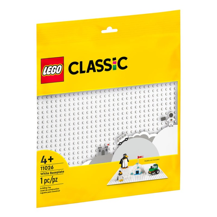 LEGO White Baseplate 11026  3+ years