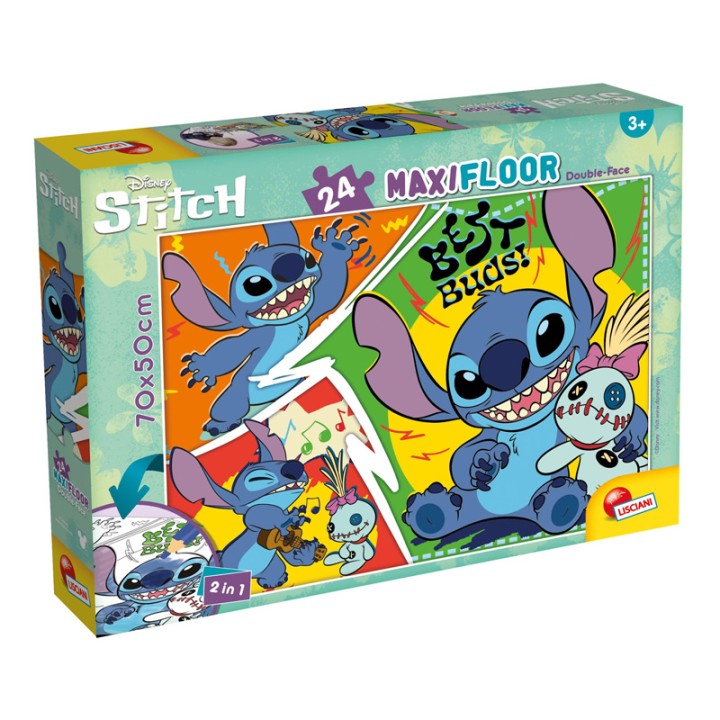 Lisciani Disney Puzzle Df Maxi Floor 24 Lilo & Stitch 109760
