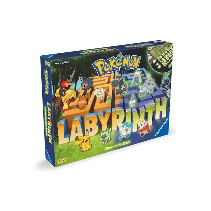Ravensburger Game Family Labyrinth Pokemon Glow In The Dark 22839