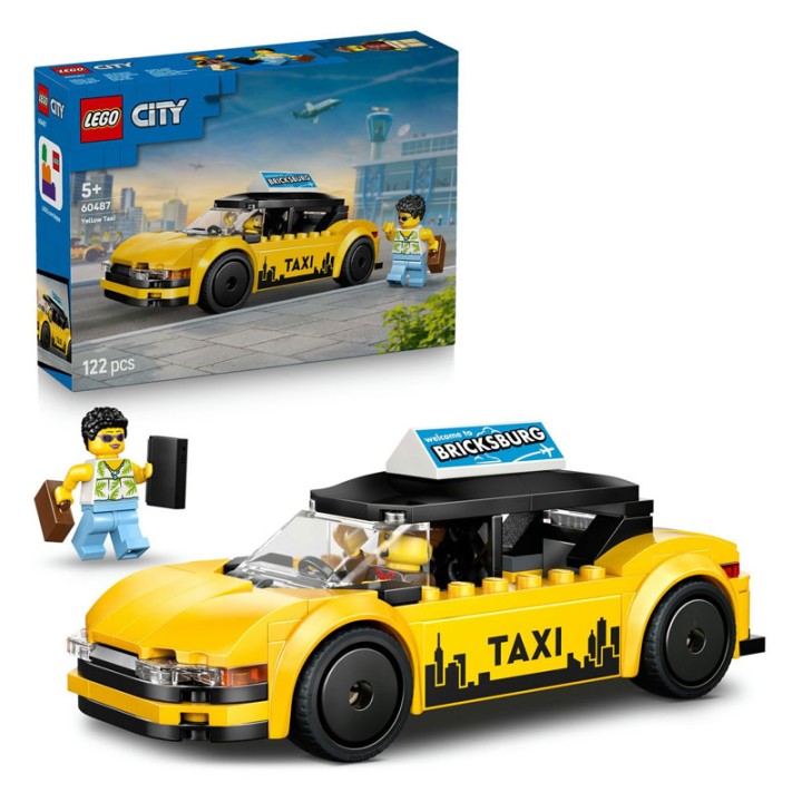 LEGO City 60487 Yellow Taxi  3+ years