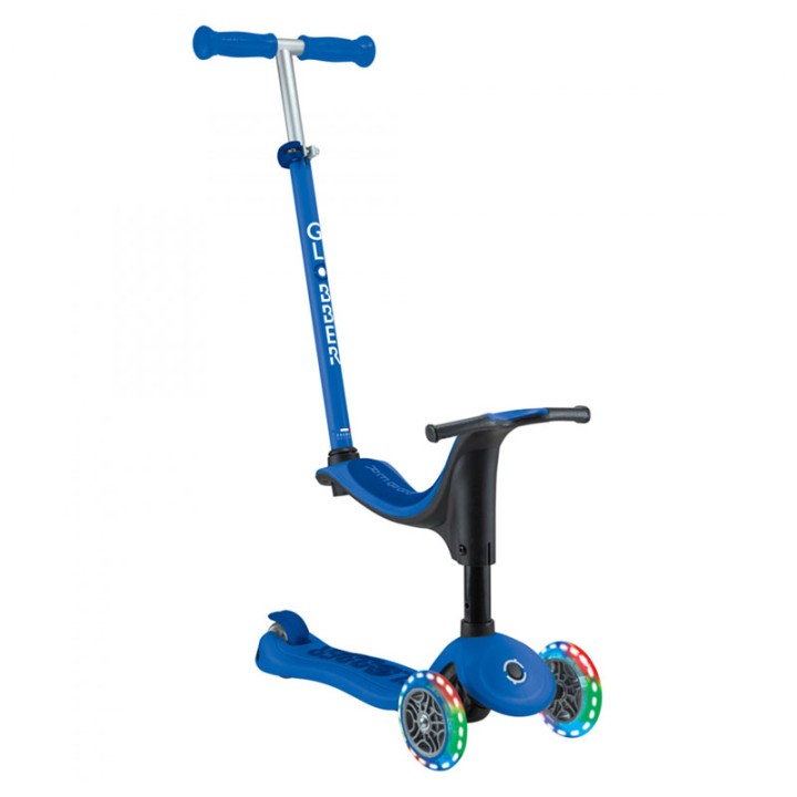 Globber  Scooter Go.Up Sporty Lights Navy Blue 452-600-4  4+ years