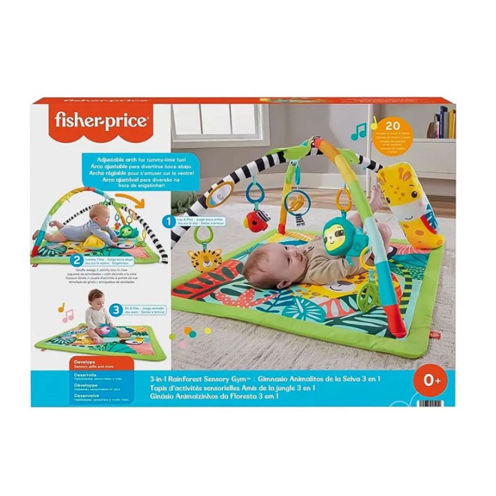 Fisher-Price Fisher Price Gymnastirio Tropiko Dasos 3 Se 1 Hjw08  8+ years