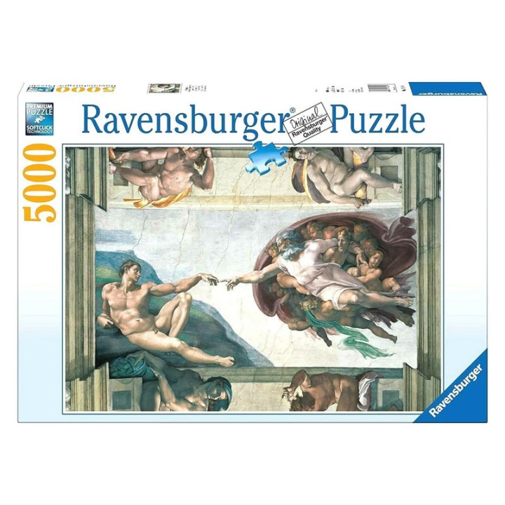 Ravensburger 5000 Pcs Puzzle Michelangelo: The Creation 17408