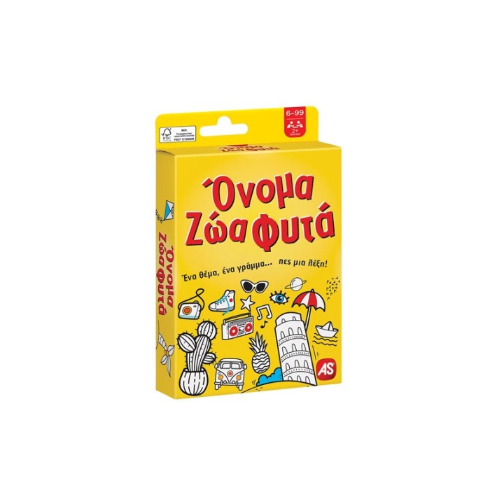 AS Company Paichnidia Me Kartes: Onoma Zoa Fyta 1040-21405  4+ years