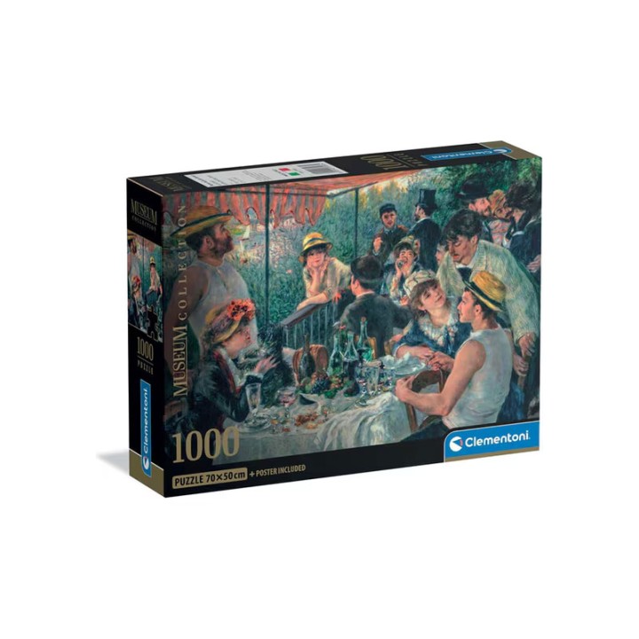 AS Company Clementoni Pazl 1000 Museum Renoir The Boatmen's Breakfast 1260-37063  1+ years