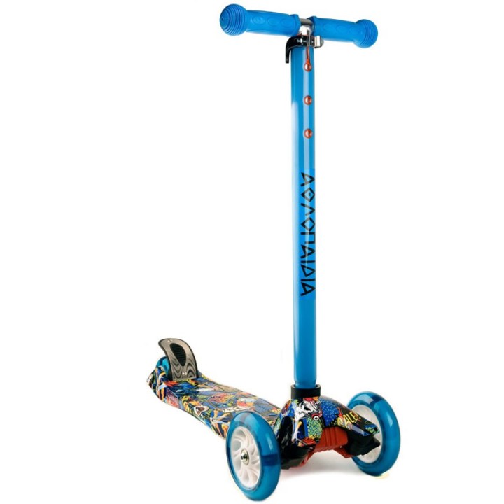 Physical education Scooter (Scooter) 3Trocho, With tires with lights, #11  3+ years