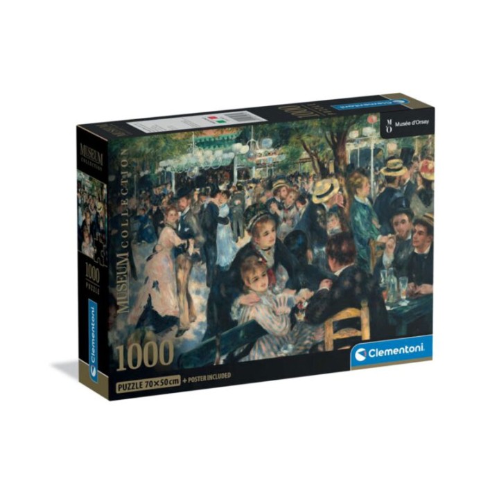 AS Company Clementoni Pazl 1000 Museum Renoir Choros Sto Moylen Nte La Gkalet 1260-39971  3+ years