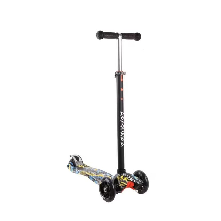 Physical education Scooter (Scooter) 3Trocho, With tires with lights, #15  3+ years