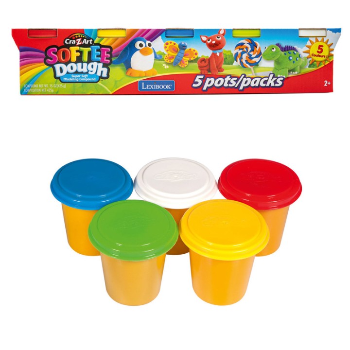 Cra-z-Art Softee Dough 5 Pack 35.Crdough2