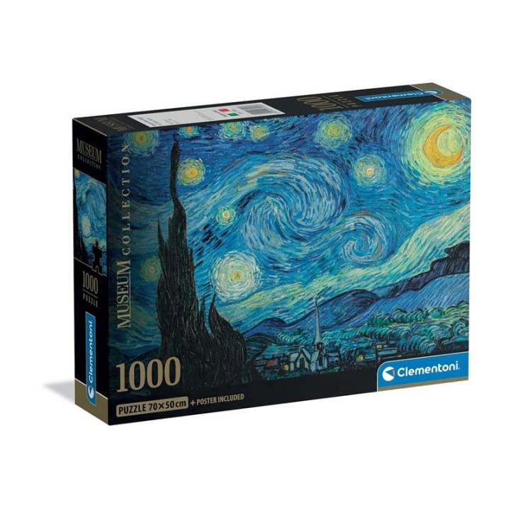 AS Company Clementoni Pazl 1000 Museum Van Gogh Έnastri Nychta 1260-37065  3+ years