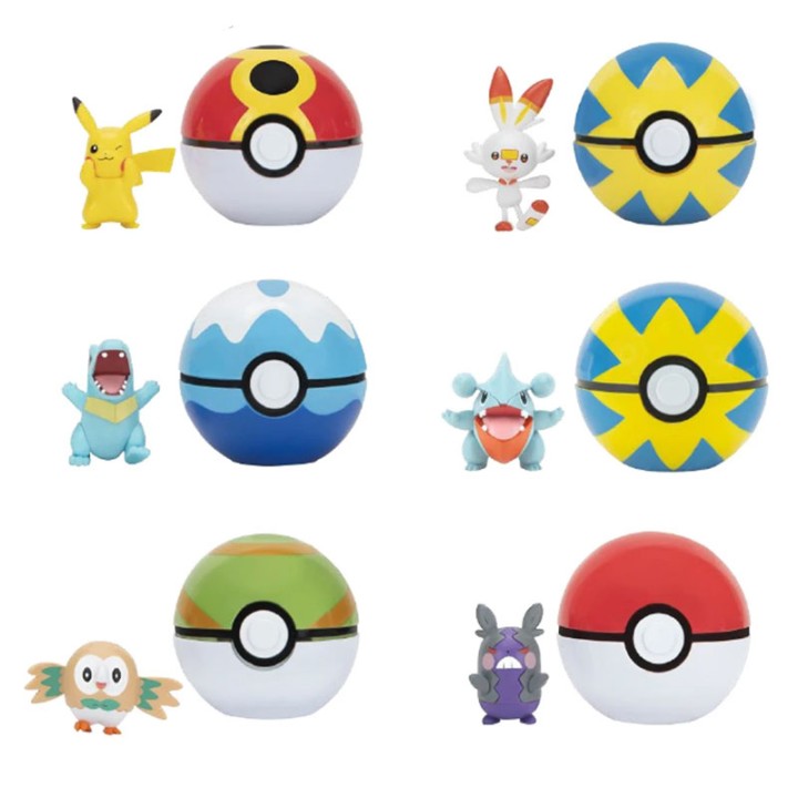 Pokemon - Poke Ball Clip N Go me figoύra JW095057  3+ years