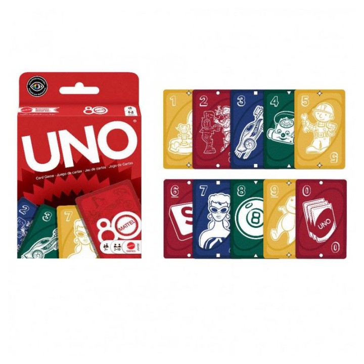 Mattel Uno Mattel 80 Chronia Jgk30  6+ years